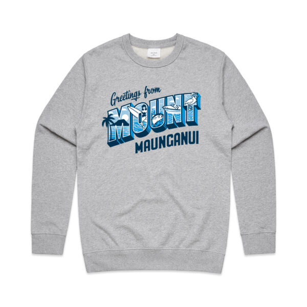 Define Art Mount Greetings Premium Crew / Grey Marle Thumbnail