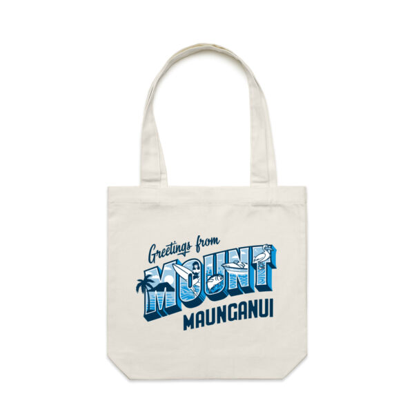 Define Art Mount Greetings Tote Bag Thumbnail