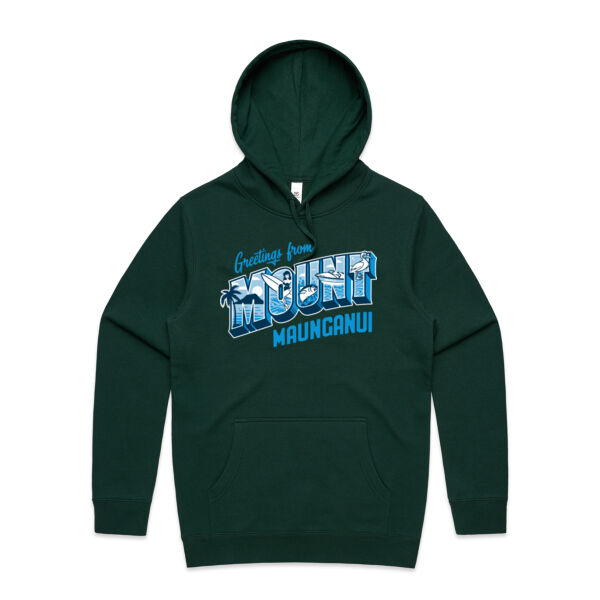 Define Art Mount Greeting Hoodie / Pine Green Thumbnail