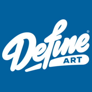 Define Art Puff Logo Tee / Royal Blue Design