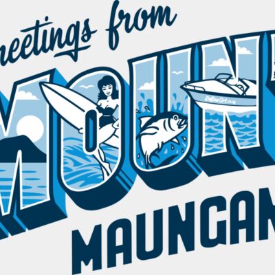 Greetings tee blue Thumbnail